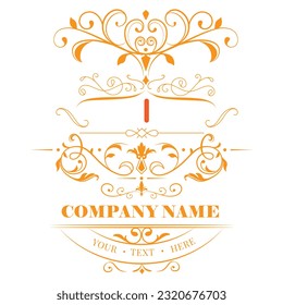  Boutique, Cafe, Hotel, Heraldic, Jewelry, Fashion and other vector illustration. Retro Royal Vintage Shields Logotype set. Vector calligraphyc Luxury logo design elements. 