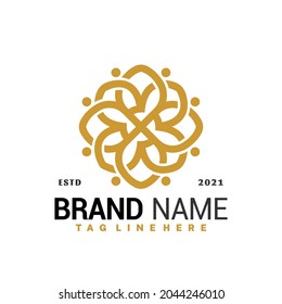 Boutique Floral Logo Vector Design, Creative Logos Designs Concept for Template