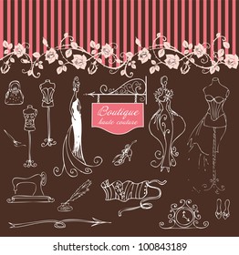 Boutique haute couture and Dressmaking