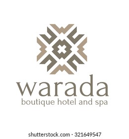 Boutique Hotel Vector Logo Template