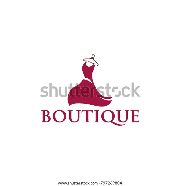 Boutique Logo Design Stock Vector (Royalty Free) 797269804