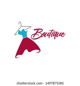 Boutique Logo Design Vector Template Stock Vector (Royalty Free ...