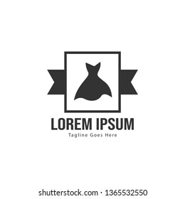 Boutique logo template design. minimalist Boutique logo with modern frame vector design