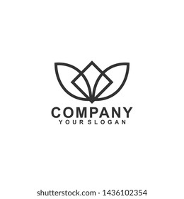 boutique logo template design vector 
