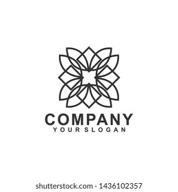 boutique logo template design vector 