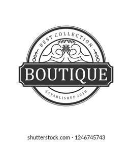 boutique logo vintage