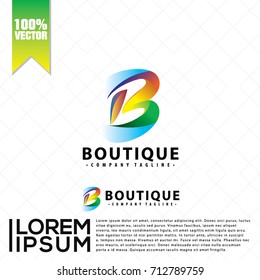 Boutique Modern Logo Vector Set