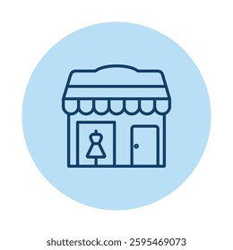 Boutique pentaglow, vector, pixel perfect, illustrator file 