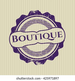 Boutique mit Gummidichtung Textur