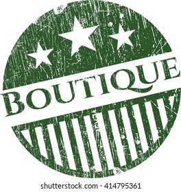 Boutique rubber texture