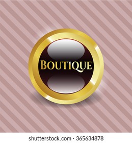 Boutique shiny badge