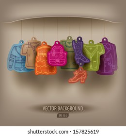 Boutique. Vector illustration