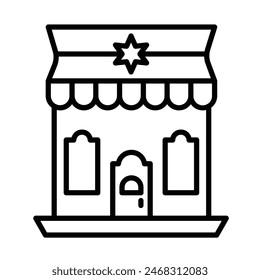 Diseño de iconos de línea de Vector
