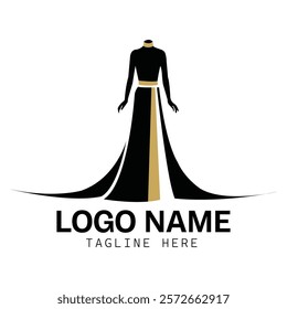  A Boutique vector logo design