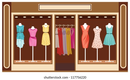 Boutique. Women's Clothing Shop