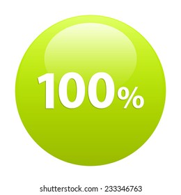 bouton internet 100% icon