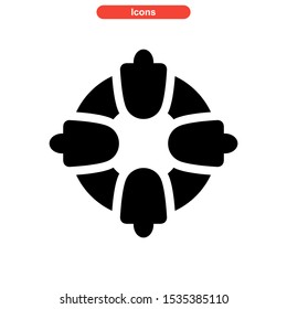 bouy icon isolated sign symbol vector illustration - high quality black style vector icons
