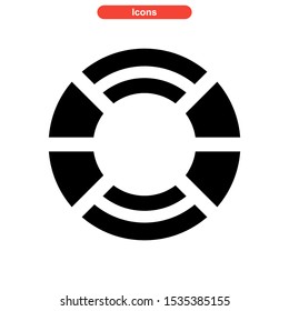 bouy icon isolated sign symbol vector illustration - high quality black style vector icons
