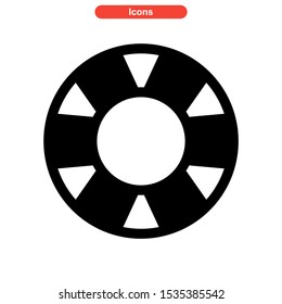 bouy icon isolated sign symbol vector illustration - high quality black style vector icons
