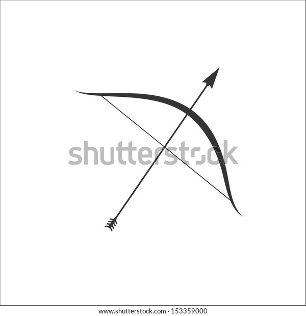 Bow Arrow Stock Vector (Royalty Free) 153359000 | Shutterstock