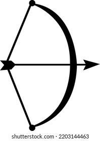 Bow and arrow. Archery icon design isolated on white background. Vector illustration.eps