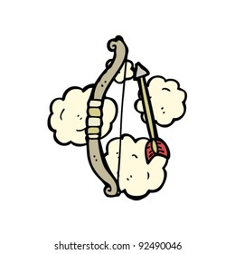 bow and arrow cartoon