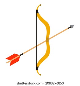 bow arrow clip art vector illustration