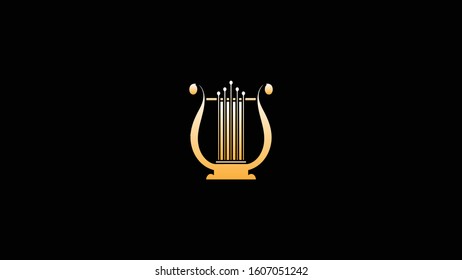 Bow and Arrow Holder Stand Logo Template