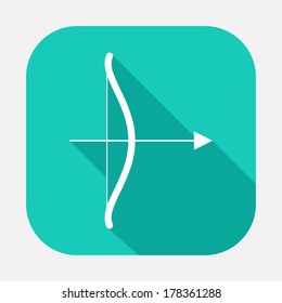 bow and arrow icon