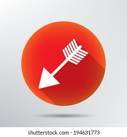 bow arrow icon.