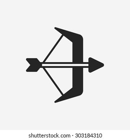 Bow and arrow icon