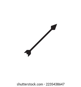 Bow and Arrow Icon Design, Vector Illustration