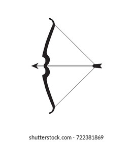 bow and arrow icon- vector illustration