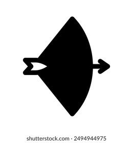 Ilustración De Diseño De Vector De Icono De Arco Y Flecha