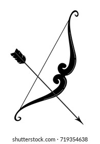 bow and arrow illustration