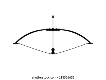 220 Bow arrow stretched Stock Vectors, Images & Vector Art | Shutterstock