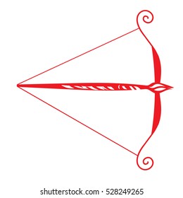 bow and arrow tassel. art weapons, the metaphor of a craft designer and artist
