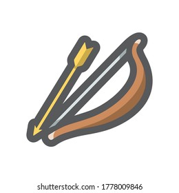 Icono del vector de flecha y reverso Ilustración de dibujos animados