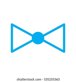 bow, butterfly, holiday, icon, vector illustration EPS 10