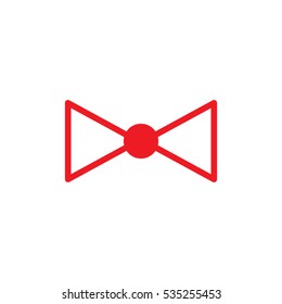 bow, butterfly, holiday, icon, vector illustration EPS 10