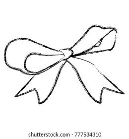 Bow christmas ornament