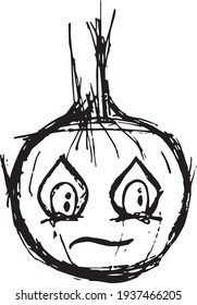 bow clipart sad in drawing