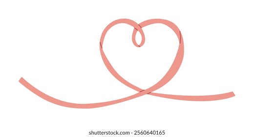 Bow coquette aesthetic ribbon heart shape