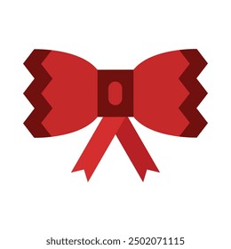 Bow Flat Icon Design For Personal nad Commercial Use