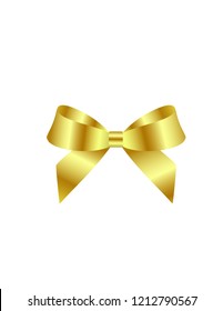 Bow gift gold