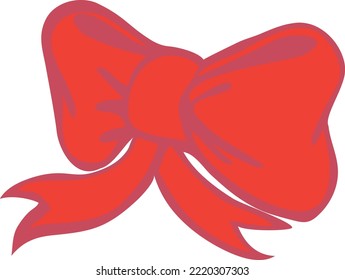 Bow Gift Ribbon Vektorgrafik