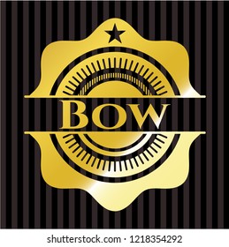 Bow gold emblem