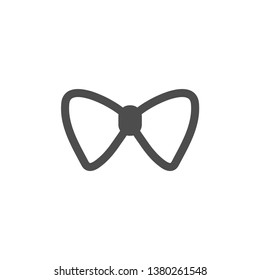 bow graphic design template vector isolated illustration