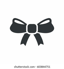 Bow Icon Stock Vector (Royalty Free) 603844751 | Shutterstock