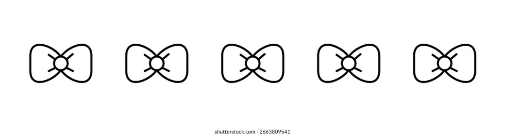 Diseño del icono del arco, logotipo, App, interfaz de usuario. Ilustración vectorial, EPS